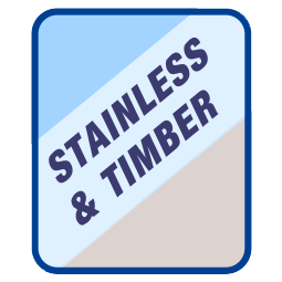 Stainless Timber Post